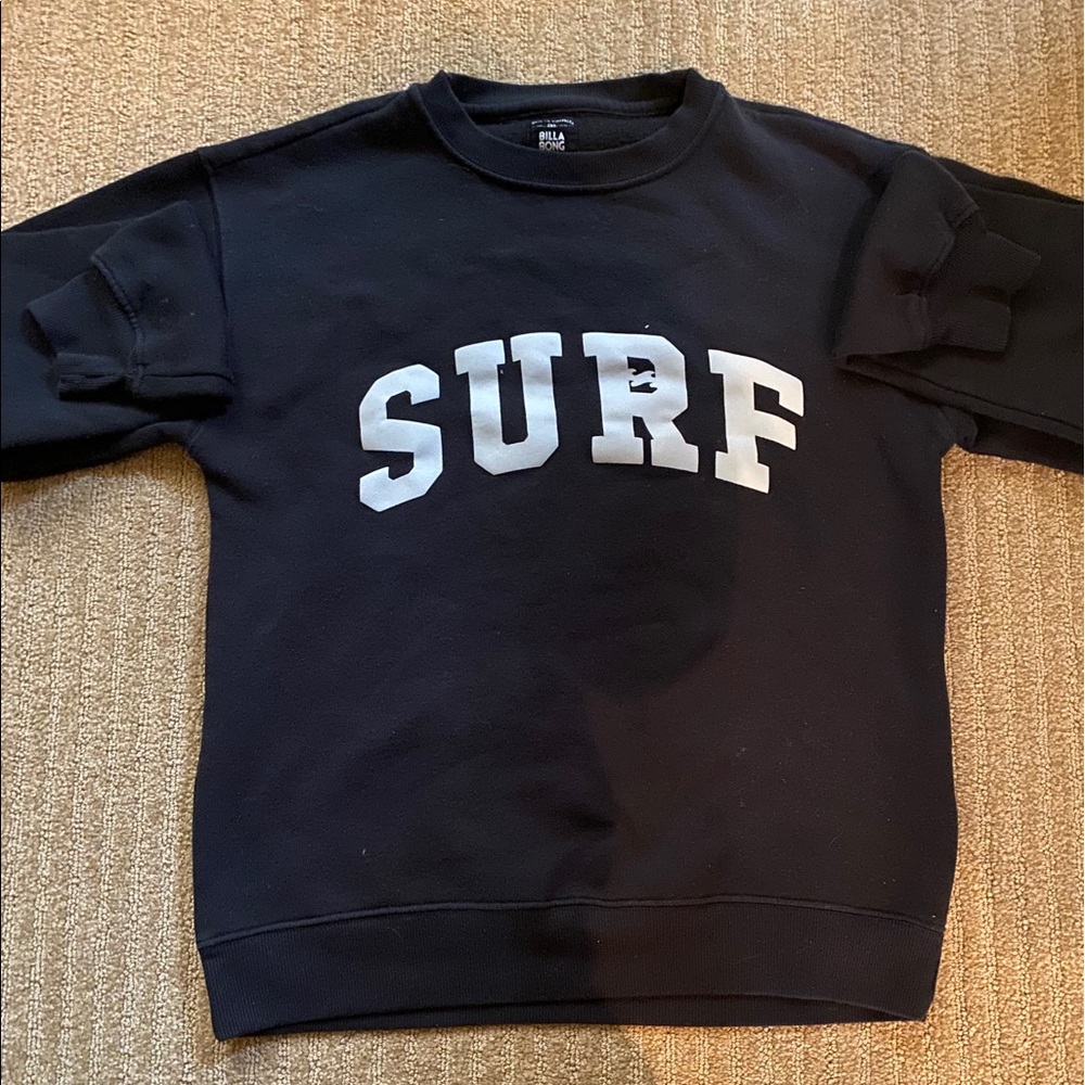 billabong “surf” crewneck